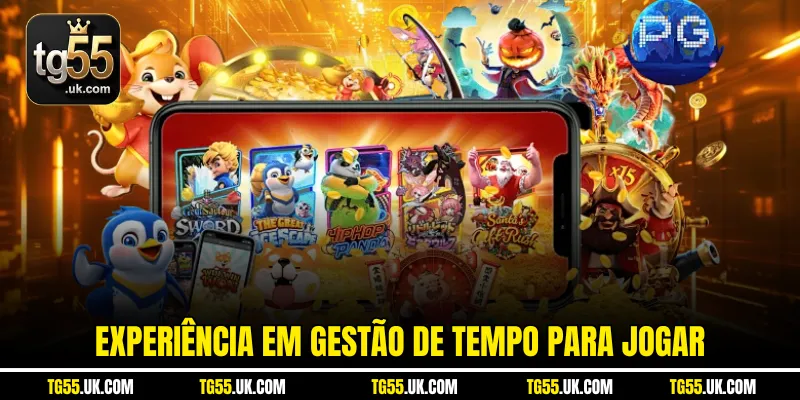 Experiência em gestão de tempo para jogar