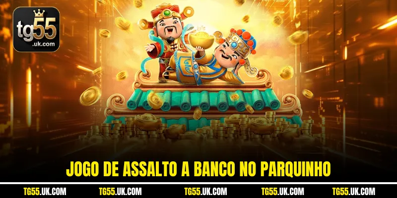 Jogo de assalto a banco no parquinho